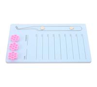 SHERCHPRY Plateau à Cils Acrylique avec Magnétisme pour Extensions de Cils Support et Pratique