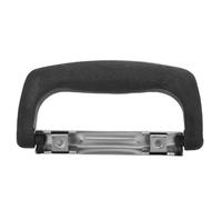 SHERCHPRY Poignée de Valise en Plastique Robuste Semi-Ronde, Légère et Compatible, Fixation M4 6,6 Cm, pour Bagages, Boîtes à Outils et Mallettes de Voyage