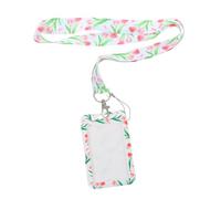 SHERCHPRY Porte-Cartes Crédit avec Lanière Détachable Porte-Badges Transparent Léger Protège Carte Bus Scolaire pour Nom Carte Identité Et Badges Au Travail Ou École