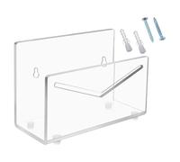 SHERCHPRY Porte-Lettres de Bureau Transparent en Acrylique Organiseur de Courrier de Comptoir Trieuse de Lettres Pratique pour École et Maison Support Documents et Enveloppes 1 Pièce
