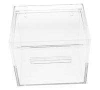 SHERCHPRY Porte-lingettes Mural Distributeur De Lingettes Boîte Distributrice De Mouchoirs Support Mural Pour Lingettes Conteneur De Salle De Bain Transparent