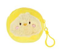 SHERCHPRY Porte-Monnaie Forme De Poule Peluche Mignonne Mini Pochette De Rangement pour Écouteurs Idéale pour Les Étudiants Thème De Pâques