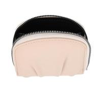 SHERCHPRY Portefeuille à Deux Volets avec Fermeture Éclair Compartiments pour Cartes Billets et Petit Format pour Homme et Femme Blanc