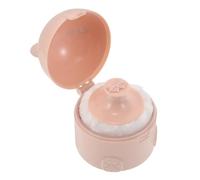 SHERCHPRY Poudrière avec Houppette Pot à Poudre Portable pour Garçon Fille et Voyage Boîte de Rangement Pratique pour Soins Corporels