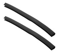 SHERCHPRY Protection Pare-Chocs pour Planche de Skateboard 35 Cm, Bande Anti-Rayures en Acier et Silicone, Manchon de Bord Auto-adhésif pour Longboard et Skateboards, Ensemble de Protection