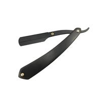 SHERCHPRY Rasoir Manuel pour Hommes avec Manche Lame Acier Inoxydable Coupe Choux Vintage pour Barbe et Cheveux Courts Portable et Facile à Utiliser