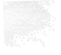 SHERCHPRY Recharge de Billes de Polystyrène Blanches pour Pouf, Mousse D'écume Confortable et Douce, pour Fauteuils Poire et Coussins