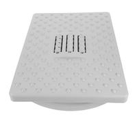 SHERCHPRY Repose-Pieds De Bureau Gris en Plastique Robuste Antidérapant, Taille Standard, Améliore Posture Et Confort pour Bureau, Maison Et Salle De Jeux, Adapté à Tous Publics