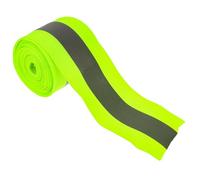 SHERCHPRY Ruban Réfléchissant à Coudre Fluorescente Vert Fluo 5 CM X 6 M - Bande Textile Haute Visibilité pour Vêtements Paquet à Dos et Sécurité Routière - Bande Réfléchissante Souple et