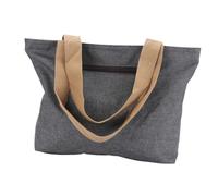 SHERCHPRY Sac de Rangement Étanche Oxford Grand Format Sac Fourre-Tout pour Cosmétiques et Courses Pratique pour Quotidien Voyages Gris