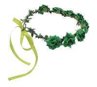 SHERCHPRY Saint Patricks Day Floral Garland Headband Lightweight Comfortable Irish Festival Party Hair Accessory