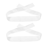 SHERCHPRY Sangle Centrale Blanche pour Filet de Volley-Ball - Lot de 2 Sangles de Tension en Nylon Résistantes Accessoires pour Entraînement et Compétition de Volley-Ball en Intérieur et