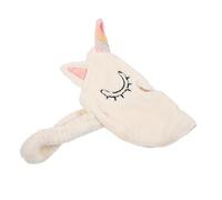 SHERCHPRY Serviette Visage Polaire Épaisse avec Unique pour Masque Facial Serviette Chaude Compressive et Vapeur pour Soins Hydratants Style Licorne Mignon pour Routine Beauté