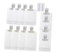 SHERCHPRY Set de 3 Flacons Souples de Voyage 30ml 50ml 100ml en Pel pour Lotion et Shampooing Design Portable et Distribution Facile pour Cosmétiques