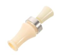 SHERCHPRY Sifflet d'Appel pour Chasse à L'Extérieur, Sifflet Réaliste en Plastique Imitation Cri de Canard, Couleur Blanc Cassé, Léger et Solide, pour Gibier d'eau et Observation