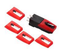 SHERCHPRY Stylet de Cartouche pour Disque Vinyle, Aiguille de Stylet de Disque, 1 Set, Accessoires pour Platine Vinyle, pour Utilisation à la Maison, Installation Facile