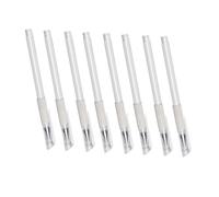 SHERCHPRY Stylo de Peau Imperméable pour Tatouage Pointe Fine, Plastique Solide, Lot de 8pcs pour Piercing et Maquillage Professionnel