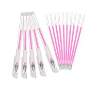 SHERCHPRY Stylo Marqueur Tatouage Waterproof 15 Pcs Taille Standard Crayon De Positionnement Pour Maquillage Professionnel Peau Blanche Rose Kit De Recharges Inclus