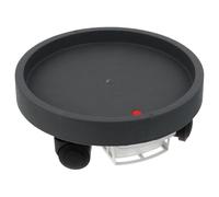 SHERCHPRY Support à roulettes pour Pot de Fleurs en Plastique Robuste, Plateau Multi-usages Facile à Déplacer pour Jardin et Extérieur, Design Naturel et Élégant