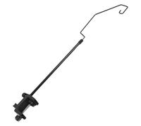 SHERCHPRY Support de cordon de fer à repasser à pince, bras de guidage anti-accrochage, support de câble universel en fer, pour fer à vapeur et table à repasser, noir