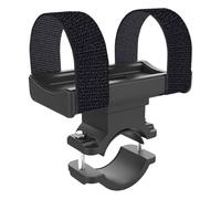 SHERCHPRY Support de Lampe Torche pour Vélo de Montagne en Plastique Solide et Stable Compatible Guidon Accessoire Cyclisme pour Fixer Lampe Caméra Sportive Optimisation Espace Vélo