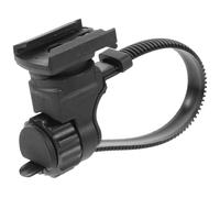 SHERCHPRY Support de Lampe Torche pour Vélo VTT Réglable et Léger Accessoire Vélo pour Guidon Maintien Antidérapant pour Éclairage Nocturne 1 Pièce Robuste et Pratique