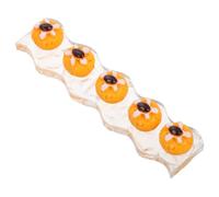 SHERCHPRY Support pour Pinceaux Acrylique Forme de Chou Crème Porte-pinceaux Maquillage et Ongles pour Salon de Manucure Organiseur Bureau