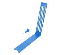 SHERCHPRY Tableau Écriture Braille Plastique Kit Ardoise Braille Avec Stylet Accessoire Pour Personnes Aveugles Ensemble De Tableau