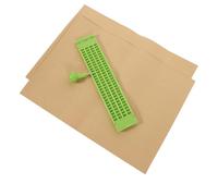 SHERCHPRY Tablette Braille 27 Lignes Stylet Et 2 Feuilles Plaque En Plastique Pour Écriture Braille Outils Pour Aveugles Pratique Et Transportable