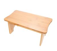 SHERCHPRY Tabouret Repose-Pieds Antidérapant en Bois pour Bureau et Domicile, Marchepied Multifonction Ergonomique, Compact et Léger, pour Soulager Les Jambes Lors du Travail Assis, Usage
