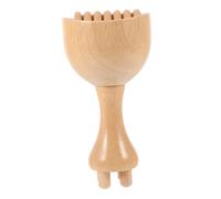 SHERCHPRY Tasse De Massage En Bois à Rouleaux Outil De Thérapie Bois Pour Dos Et Muscles Manuel Pour Usage Personnel Pour Détente Et Relaxation