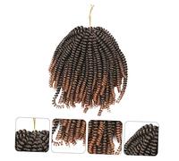 SHERCHPRY Tresses Synthétiques Crochet 30 Mèches 8 Pratiques Extensions de Cheveux pour Filles Dreadlocks Bouclés pour Fête Danse Entretien Facile