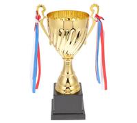 SHERCHPRY Trophée de Compétition Multifonction en Métal 33,5 Cm, Coupe Récompense Sportive pour Écoles et Événements, Accessoire de Sport Léger et Solide, Trophée Honneur pour Victoire