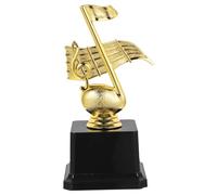 SHERCHPRY Trophée de Musique en Plastique Léger Petit Trophée Décoratif pour Concours Musical Scolaire Accessoire de Récompense pour Garçon et Filles et Élèves Souvenir pour Fête et