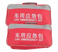 SHERCHPRY Trousse de 2Pcs Kit d'Urgence pour Voyage Camping et Randonnée Pochette Pratique en Matériel Rangement Extérieur Outils de Secours Activités de Plein Air