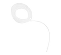 SHERCHPRY Tuyau D’évacuation Flexible en Silicone 1/4 Pouce Diamètre Intérieur, Longueur 5 M, Résistant la Chaleur la Pression, Rallonge pour Machine à Glaçons et Réfrigérateur,