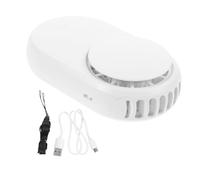 SHERCHPRY Ventilateur Portable USB Rechargeable pour Extensions de Cils et Nail Art Souffleur Air et Pratique