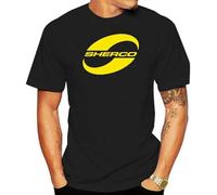 Sherco Motorcycles Men T-Shirt Short Sleeves Cotton Tops Clothing Black XXL