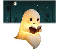 Sheremart Glowspirit, 6/9in-Meet The Ghost That Glows with Love, A Lamp That Warms More Than a Room, 3D Led Halloween Night Light, No Cables Needed, Place Anywhere (1pcs*6inches)