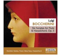 Boccherini – Sonates pour flûte et clavecin – Stoker, Karp – Marquis