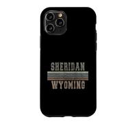 Sheridan Wyoming rétro Coque pour iPhone 11 Pro