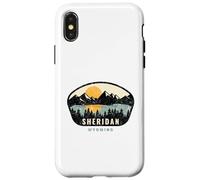 Sheridan Wyoming, Souvenir de Vacances WY Coque pour iPhone X/XS