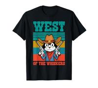 Shérif Cowboy Cat de West Of The Whiskers T-Shirt