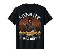 Shérif - Low And Order - Wild West / Country Western Cowboy T-Shirt