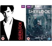 Sherlock 1-4 Complete TV Series DVD Collection: Sherlock Holmes Series 1, 2, 3 and 4 + Extras