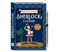 Sherlock à la plage - crayon offert - Bernard Myers - Editions 365 - relié - Livre-jeu