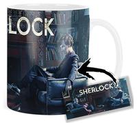 Sherlock Benedict Cumberbatch Martin Freeman Tasse Ceramique Mug