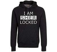 Sherlock - Felpa # M Unisex Black # I Am Sherlocked [Import]