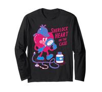 Sherlock Heart on The Case Cute Detective Heart on The Case Manche Longue