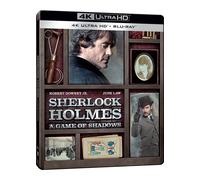 Sherlock Holmes 2 : Jeu d'ombres [Édition Limitée SteelBook 4K Ultra-HD + Blu-Ray]